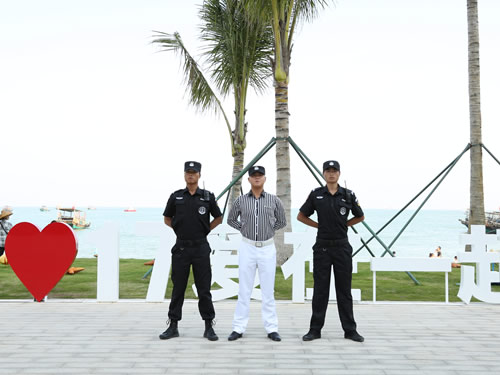 保安執(zhí)勤風采